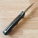Al Mar 40th Annv SERE Folding Knife 3.63" D2 Tool Steel Blade Black FRN Handle