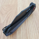 CJRB Caldera Liner Folding Knife 3.5" AR-RPM9 Steel Blade Black/Blue/Gray G10