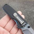 Case XX Harley Tec X Linerlock Folding Knife 2.5" Stainless Blade Black G10 Handle