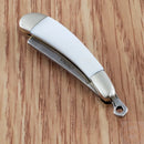 Rough Ryder Mini Folding Knife Stainless Razor Blade Mother Of Pearl Handle
