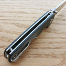 Bestech Knives Sledgehammer Folding Knife 3" D2 Tool Steel Blade Black Micarta Handle