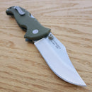 Cold Steel Bush Ranger Lite Folding Knife 3.5" 8Cr13MoV Steel Blade GRN Handle