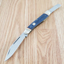 Rough Ryder Stockman Pocket Knife Stainless Steel Blades Jean Micarta Handle