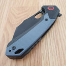 CJRB Caldera Liner Folding Knife 3.5" AR-RPM9 Steel Blade Black/Blue/Gray G10