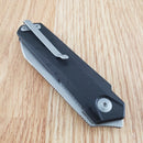 Civivi Ki-V Plus Liner Folding Knife 2.5" Nitro-V Steel Blade Black G10 Handle