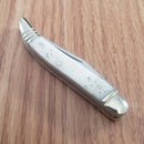 Rough Ryder Baby Toothpick Pocket Knife Stainless Steel Blade White Bone Handle