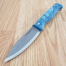 Condor Aqualore Fixed Knife 4.25" Full Tang 14C28N Steel Blade Micarta Handle