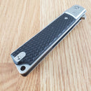 Artisan Classic Liner Folding Knife 3.75" D2 Tool Steel Blade Black G10 Handle