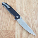 Bestech Knives Swordfish Liner Folding Knife 4" D2 Tool Steel Blade Black G10 Handle