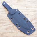 Real Steel Bushcraft III Fixed Knife 4" D2 Tool Steel Blade Black G10 Handle