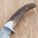 Joker Fixed Knife 4.25" Vanadium Molybdenum Steel Blade Stag Handle JKRCC71