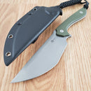 Civivi Concept 22 Fixed Knife 4.88" Full Tang D2 Tool Steel Blade OD Green G10 Handle