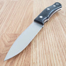 Casstrom No 10 Forest Fixed-Blade Knife 4" 14C28N Stainless Blade Blk Micarta
