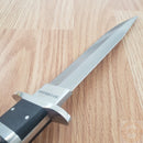 Cold Steel Bear Classic Fixed Knife 8.25" VG-1 San Mai III Steel Blade Black G10 Handle