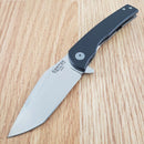 Ontario Carter Trinity Folding Knife 2.88" AUS8 Steel Blade Black G10 Handle