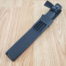 Fallkniven A1 Survival Fixed Knife 6.13" VG-10 Steel Blade Black Rubber Handle