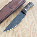 Condor Lost Roman Fixed Knife 4.88" Classic 1075HC Steel Blade Walnut Handle