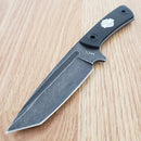 Case XX Harley Davidson Fixed Knife 4.25" Stainless Steel Blade Black ABS Handle
