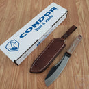 Condor Mountain Pass Fixed Knife 6.25" 440C Steel Blade Canvas Micarta Handle