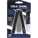 Cold Steel Double-Sided Knife Sharpener Coarse And Fine Grits Diamond-Coated