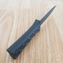 Case XX Harley Fixed Knife 3.75" Stainless Steel Dagger Blade Black G10 Handle