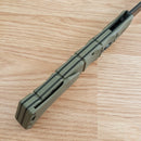 Cold Steel Large Luzon Folding Knife 6" 8Cr13MoV Steel Blade OD Green GFN Handle