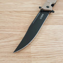 Cold Steel Large Luzon Folding Knife 6" 8Cr13MoV Steel Blade Tan GFN Handle