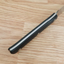 CJRB Silax Fixed Knife 5.13" AR-RPM9 Steel Wharncliffe Blade Black G10 Handle