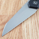 Civivi Ki-V Plus Liner Folding Knife 2.5" Nitro-V Steel Blade Black G10 Handle