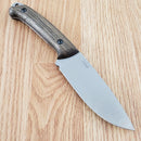 BPS Knives Savage Fixed Knife 4.75" 1066 Carbon Steel Blade Oiled Walnut Handle