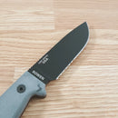 ESEE Model 4 Fixed Knife 4.5" Black 440C Steel Full Tang Blade Micarta Handle