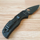 Spyderco Native 5 Folding Knife 3" CPM S35VN Steel Blade Black Textured FRN Handle