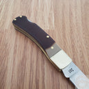 Schrade Old Timer Folding Knife Stainless Steel Blade Sawcut Delrin Handle 3OT