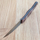 TOPS Little Bugger Fixed Knife 2.38" 1095HC Steel Blade Canvas Micarta Handle