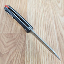 Bestech Knives TEXEL Folding Knife 3.25" D2 Tool Steel Blade Black G10 Handle