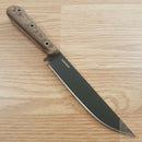 Condor Skirmish Fixed Knife 5.5 1075HC Steel Blade Natural Canvas Micarta Handle