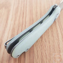 Civivi Elementum II Folding Knife 2.96" Nitro-V Steel Drop Blade Jade G10 Handle