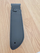 SOG Bowie 2.0 Fixed Knife 6.38" AUS-8 Steel Blade Leather/Steel Handle