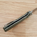 Bestech Knives Ronan B-Lock Folding Knife 3.25" 14C28N Sandvik Steel Blade OD Green G10 Handle