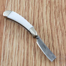 Rough Ryder Mini Folding Knife Stainless Razor Blade Mother Of Pearl Handle
