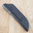 Rough Ryder Short Skinner Fixed Knife 3.5" Stainless Steel Blade Leather Handle