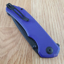 Civivi Brazen Linerlock Folding Knife 3.5" D2 Tool Steel Blade Purple G10 Handle