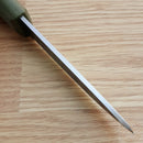 Condor Terrasaur Fixed Knife 4.13" 1095HC Steel Blade Green Polypropylene Handle