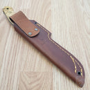 Casstrom No 10 Forest Fixed Knife 4" Sleipner Steel Blade Curly Birch Handle