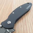 Kershaw Scallion Assisted Folding Knife 2½ Damascus Steel Blade Stainless Handle