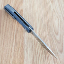 Bestech Knives Falko Liner Folding Knife 3.75" 154CM Steel Blade Carbon Fiber/G10 Handle