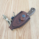 Condor Beetle Neck Fixed Knife 2.63" Full Tang 1095HC Steel Blade Walnut Handle