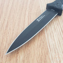 Case XX Harley Fixed Knife 3.75" Stainless Steel Dagger Blade Black G10 Handle