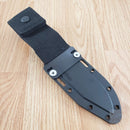 Cold Steel Razor Tek Fixed Knife 5" 4116 Steel Recurve Blade Black GFN Handle