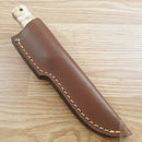Casstrom Bushcraft Fixed Knife 4.5" Sleipner Tool Steel Full Tang Blade Curly Birch Handle